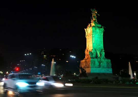 Gemerlap monumen di dunia meriahkan Olimpiade Rio