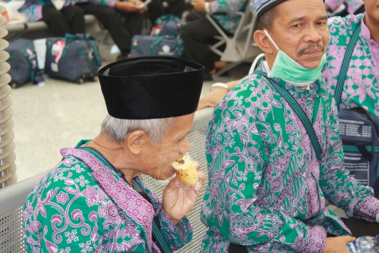 Jemaah haji kloter pertama tiba di Madinah