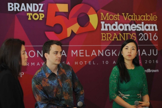 BrandZ rilis 50 merek paling berharga di Indonesia