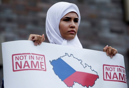 Muslim di Ceko gelar demo anti-terorisme