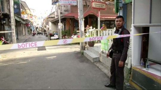 Suasana mencekam kawasan wisata di Thailand usai teror bom