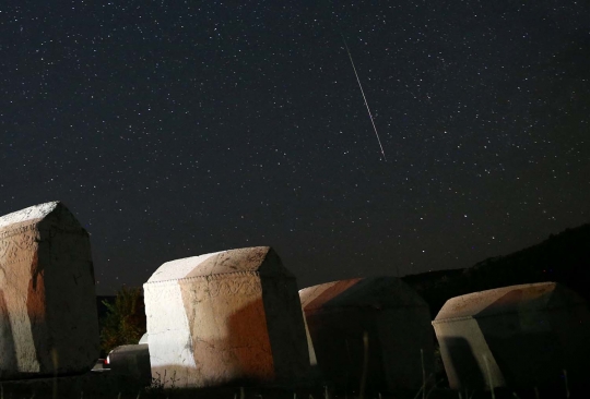 Menyaksikan keindahan hujan meteor Perseid di Bosnia