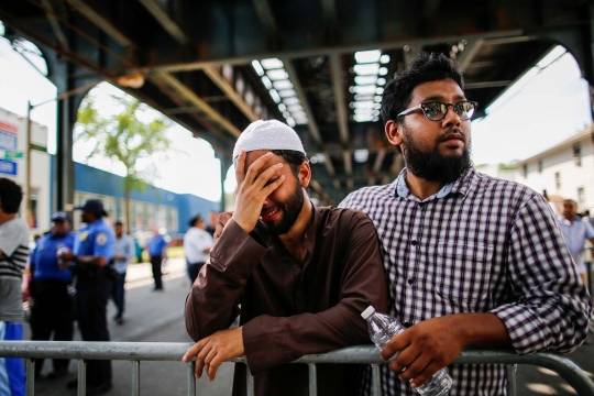 Ratusan muslim AS hadiri upacara pemakaman Imam Masjid New York