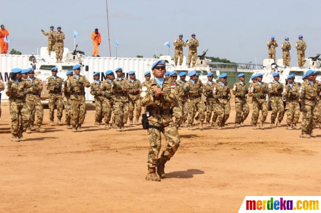 Foto : Melihat Pasukan Garuda rayakan peringatan HUT RI ke 