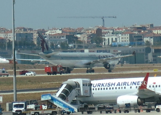 Qatar Airways mendarat darurat di Turki usai tabrak burung