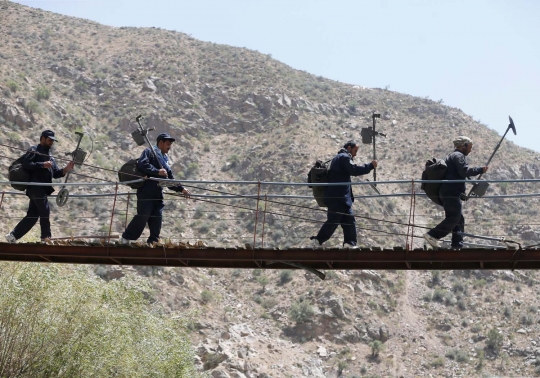 Kisah pemburu ranjau darat Uni Soviet di Afghanistan