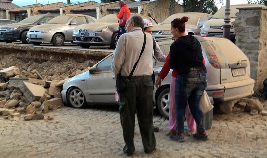 Luluh lantak Italia diguncang gempa 6,2 SR