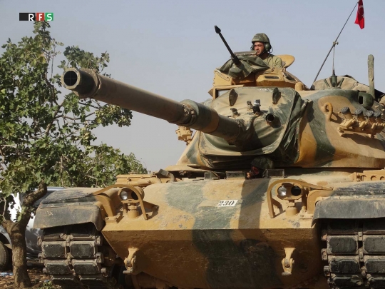 Puluhan tank Turki akan habisi militan ISIS dari perbatasan