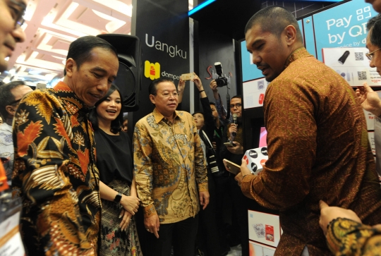 Presiden Jokowi buka Indonesia Festival Fintech