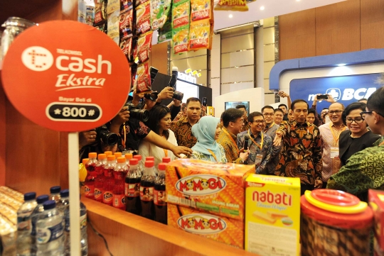 Presiden Jokowi buka Indonesia Festival Fintech