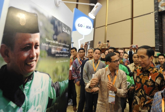 Presiden Jokowi buka Indonesia Festival Fintech