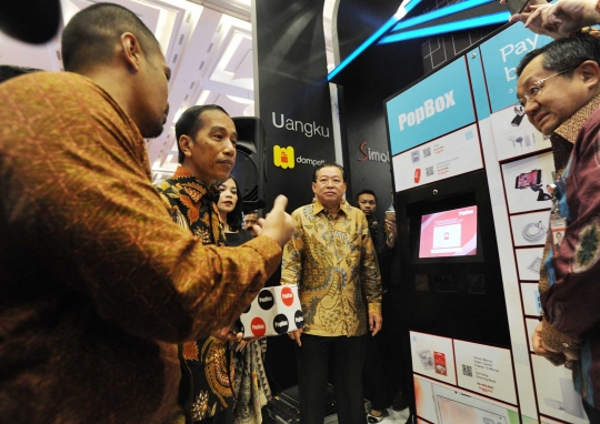 Presiden Jokowi buka Indonesia Festival Fintech