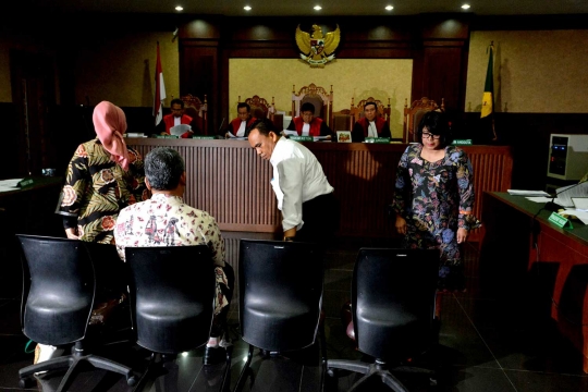 Empat pejabat penting DKI bersaksi di sidang terdakwa Sanusi