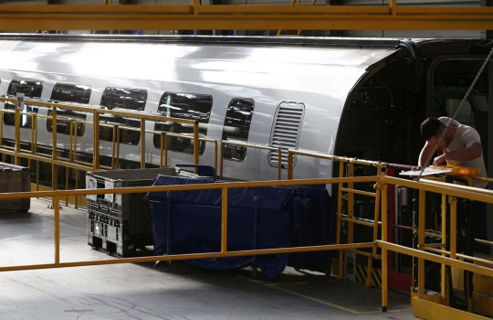 Mengintip perakitan kereta cepat Euroduplex TGV