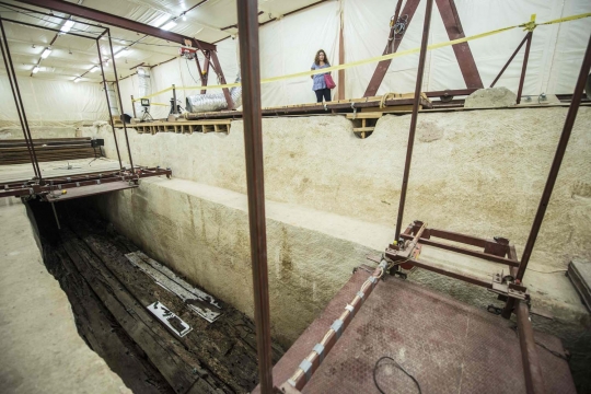 Melihat lebih dekat 'Perahu Matahari', kapal kebanggaan Firaun Khufu