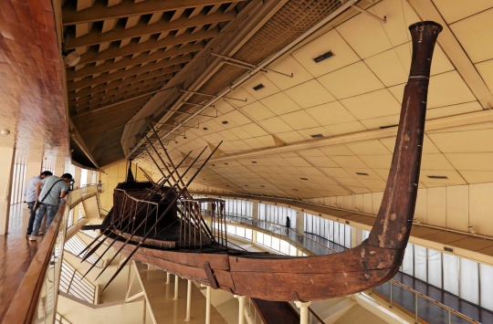 Melihat lebih dekat 'Perahu Matahari', kapal kebanggaan Firaun Khufu