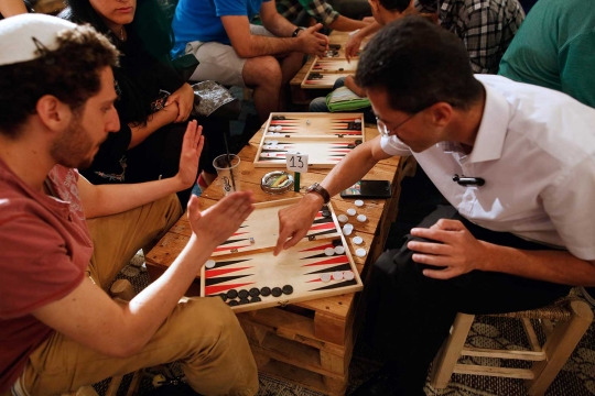 Ketika Palestina dan Israel akur dalam turnamen Backgammon