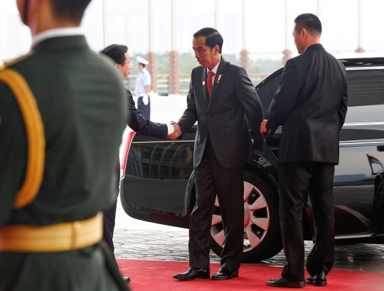 Jokowi sejajar dengan pemimpin dunia di KTT G20 China