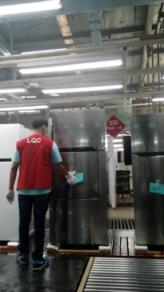 LG pamer pabrik kulkas di Banten, mampu produksi 5.000 unit per hari