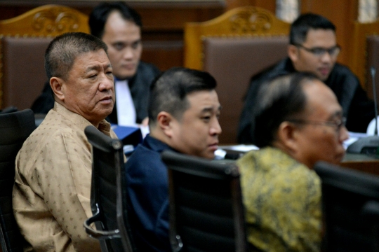 Bos Agung Sedayu Group bersaksi di sidang Sanusi