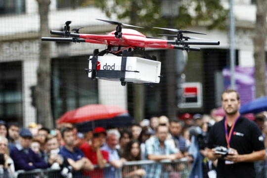 Menyaksikan keseruan Festival Drone pertama kali digelar di Paris