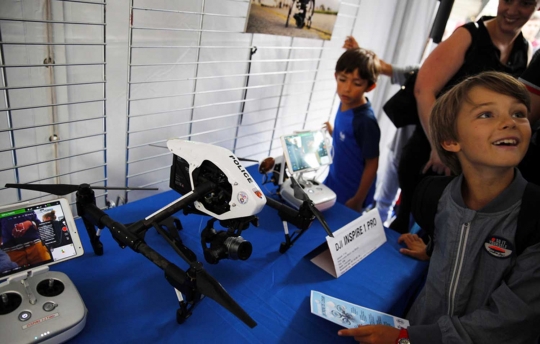 Menyaksikan keseruan Festival Drone pertama kali digelar di Paris