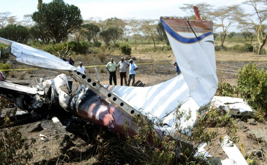 Pesawat ringan jatuh di Kenya, 1 tewas dan 5 luka-luka