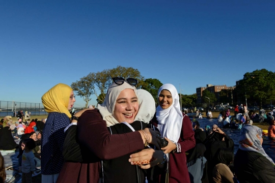 Keharmonisan minoritas muslim AS rayakan Idul Adha 1437 H
