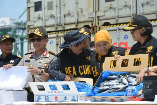 Kompaknya Susi dan Sri Mulyani bongkar penyelundupan di New Priok