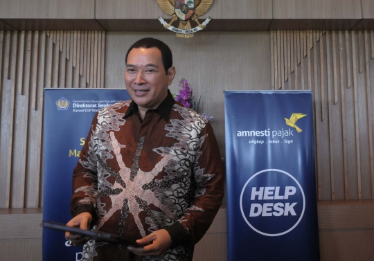 Datangi kantor pajak, Tommy Soeharto ikut program Tax Amnesty