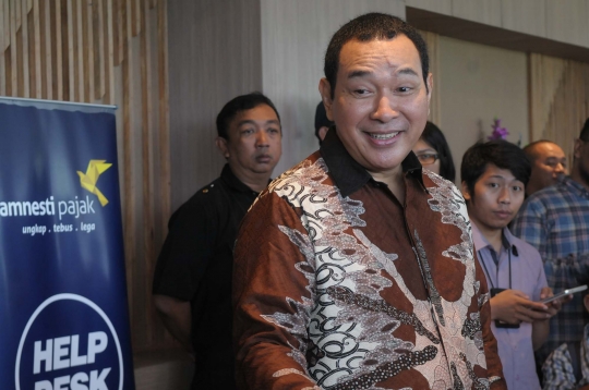 Datangi kantor pajak, Tommy Soeharto ikut program Tax Amnesty