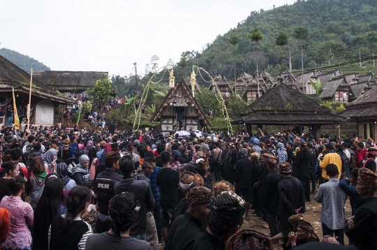 Menyaksikan ritual adat Seren Taun ke-648 di Sukabumi