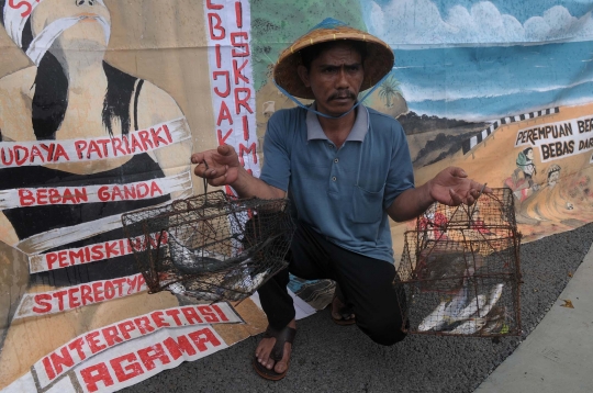 Tolak reklamasi Teluk Jakarta, aktivis nelayan geruduk Istana