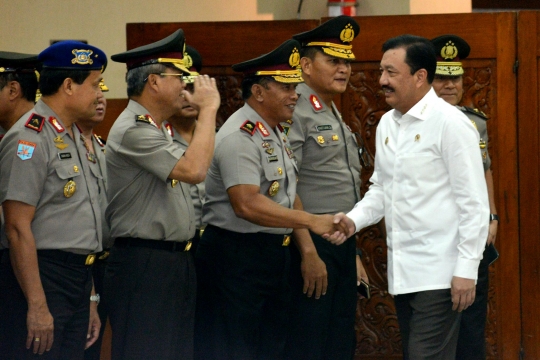 KaBIN Budi Gunawan hadiri pelantikan Kalemdikpol dan Kapolda Metro