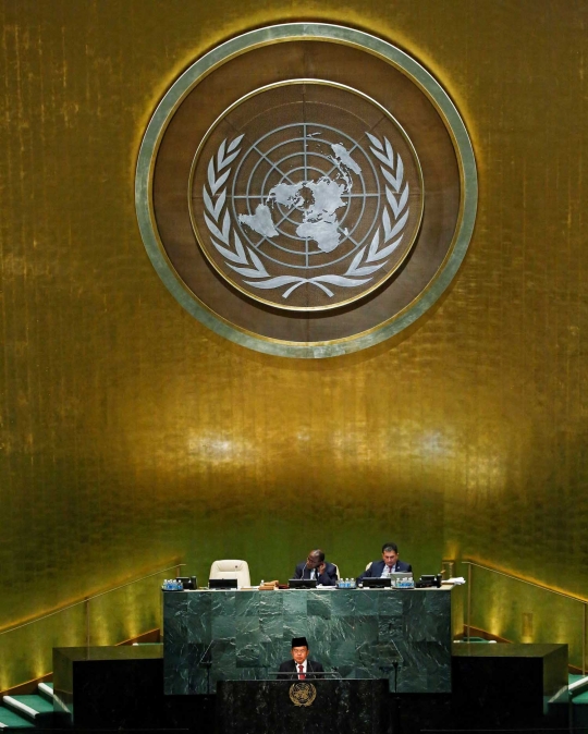 Aksi Jusuf Kalla kritik PBB di hadapan Majelis Umum