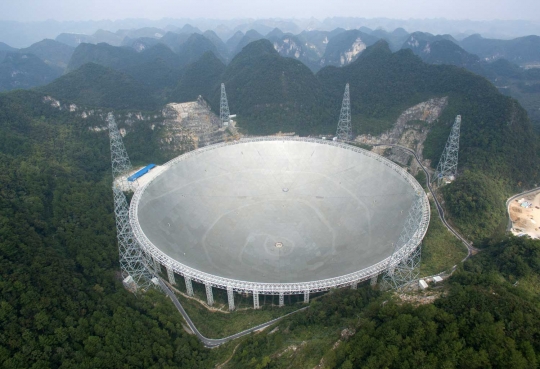 Ini teleskop terbesar sejagat bikinan China yang siap buru alien