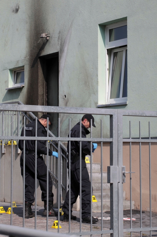 Ini masjid di Jerman yang dihantam serangan bom