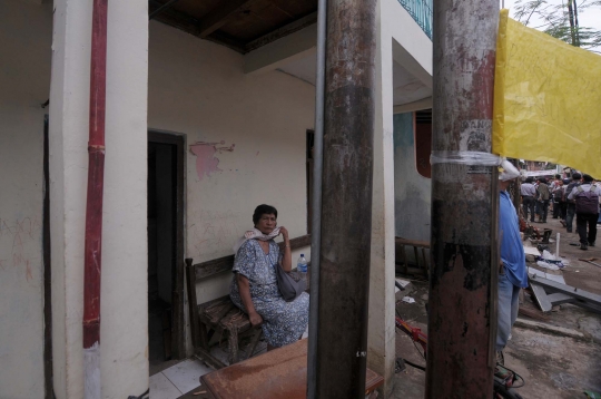 Kesedihan warga Bukit Duri saat rumahnya digusur