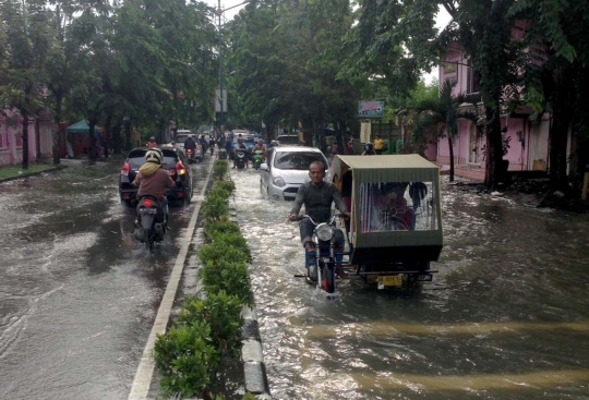 Pasca-hujan deras, banjir dan pohon tumbang kepung Medan