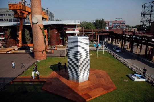 Canggihnya menara penyedot polusi buatan ilmuwan Belanda