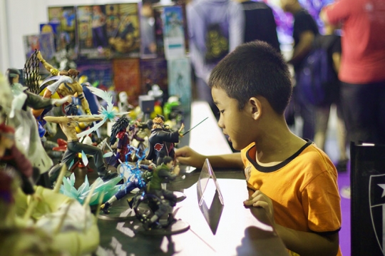 Jalan-jalan melihat serunya Indonesia Comic Con 2016