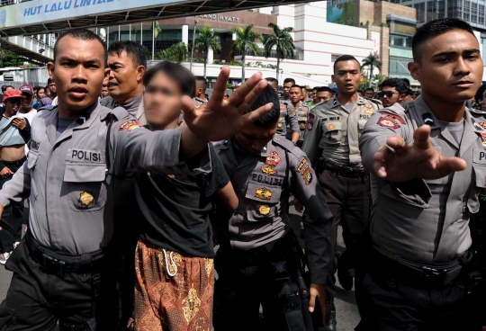 4 ABG dibekuk polisi akibat todong pengunjung car free day