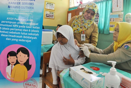 Menkes dan Wagub DKI buka bulan imunisasi anak sekolah