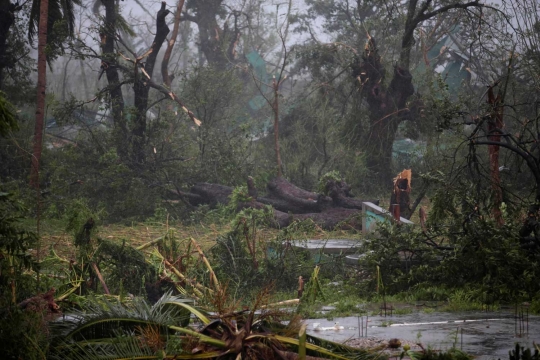 Kedahsyatan Badai Matthew meluluhlantakkan Haiti