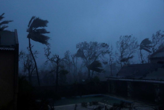 Kedahsyatan Badai Matthew meluluhlantakkan Haiti