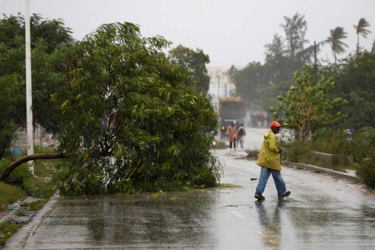 Kedahsyatan Badai Matthew meluluhlantakkan Haiti