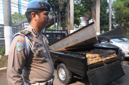 Bareskrim Polri bekuk 11 pelaku jaringan narkoba lintas provinsi