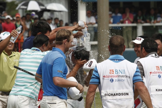 Pegolf Thailand juarai Indonesian Masters 2016