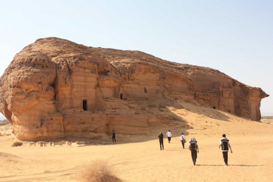 Mengunjungi kota Madain Saleh, jejak azab Allah kepada Kaum Tsamud