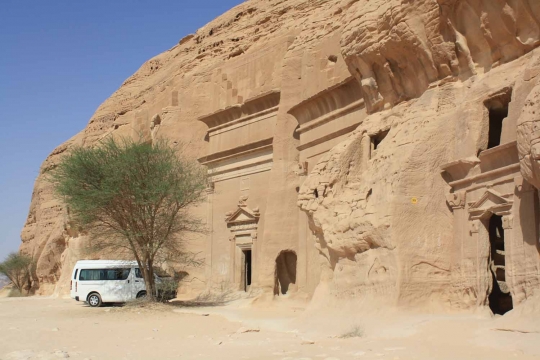 Mengunjungi kota Madain Saleh, jejak azab Allah kepada Kaum Tsamud